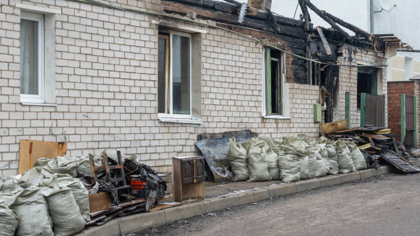 Professional Smoke Damage Removal technician working in Grandy, MN
